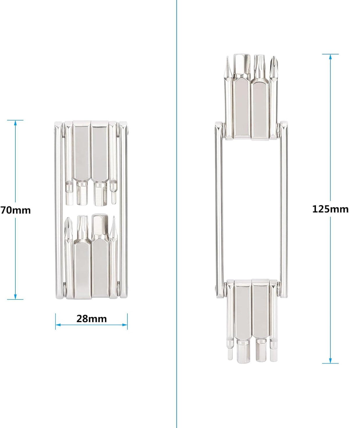 CAMVATE Multi-Tool with Allen Wrenches & Screwdrivers - 3427