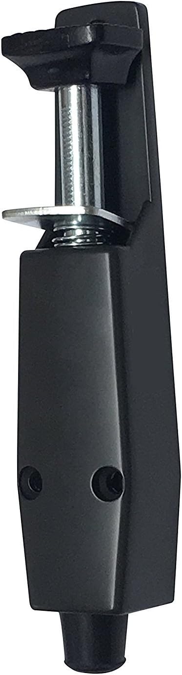 Pacific Doorware Heavy Duty Spring Loaded Step Down Push On Door Holder/Stopper (2, Duronotic)