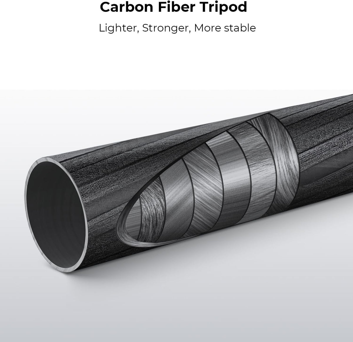 K&F Concept 68" Carbon Fiber Camera Tripod,Compact Tripods with Metal Ball Head,Quick Release Plate,Detachable Monopod 22lbs Load for DSLR Cellphone Tripods(SA255C1) D255C4+BH-28L