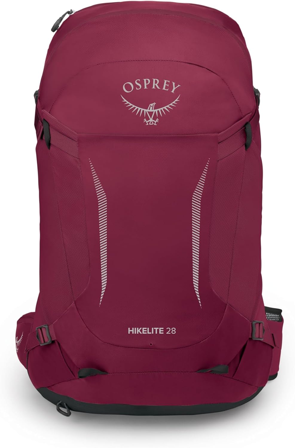 Osprey Hikelite 28L Unisex Hiking Backpack, Chameleon/Black, S/M