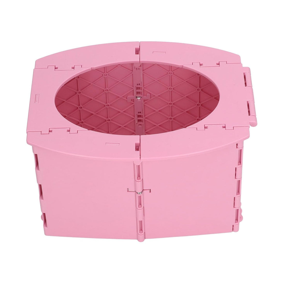 Portable Lightweight Foldable Toddler Potty Baby Toilet Camping Travel (Pink)