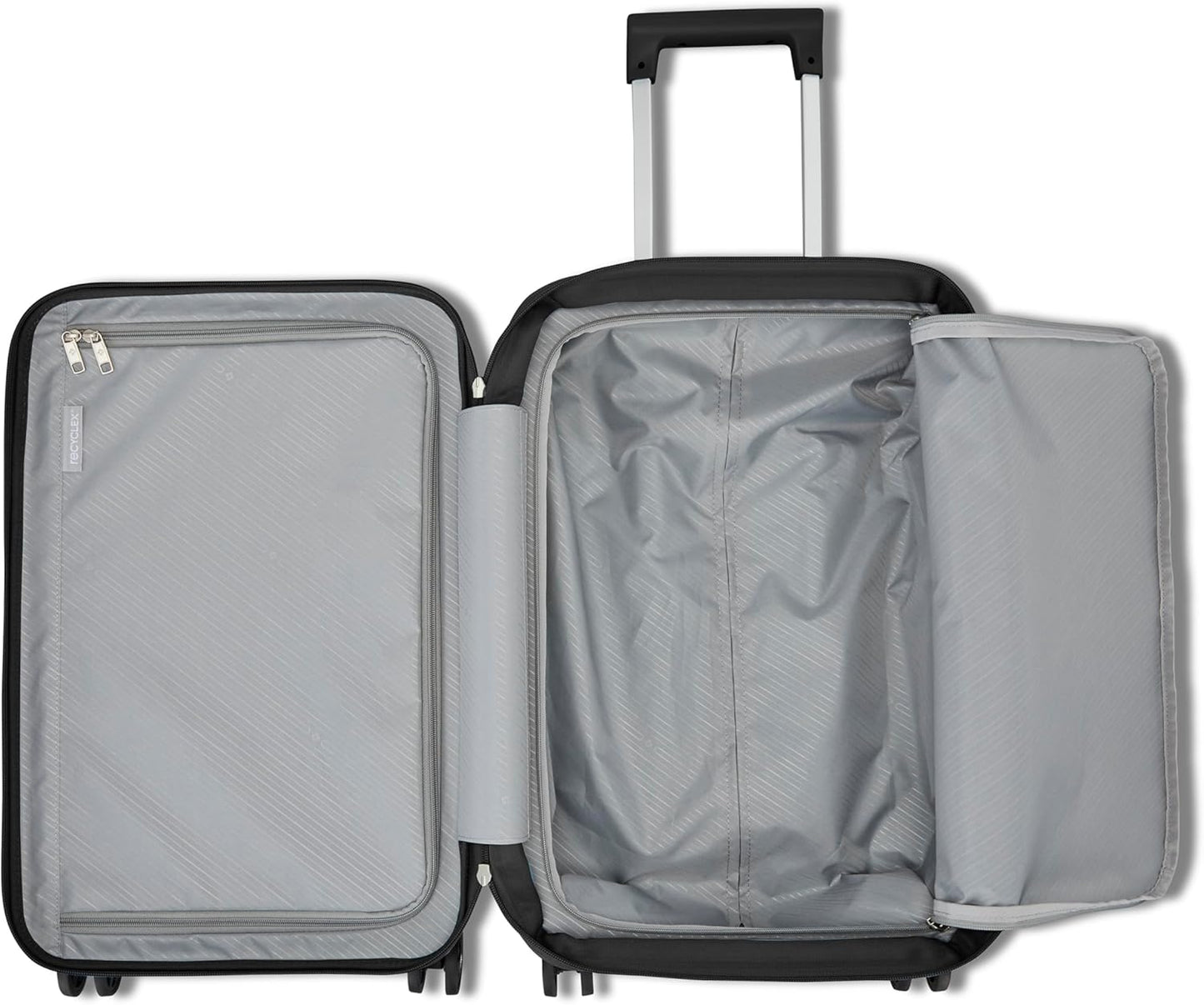 Samsonite UpLIFT X-Large Checked Hardside Luggage with Spinner Wheels - Airline-Approved, TSA Lock, Adjustable Handle System - Polycarbonate Hard Suitcase for Ultra Lightweight Travel - Phantom Black