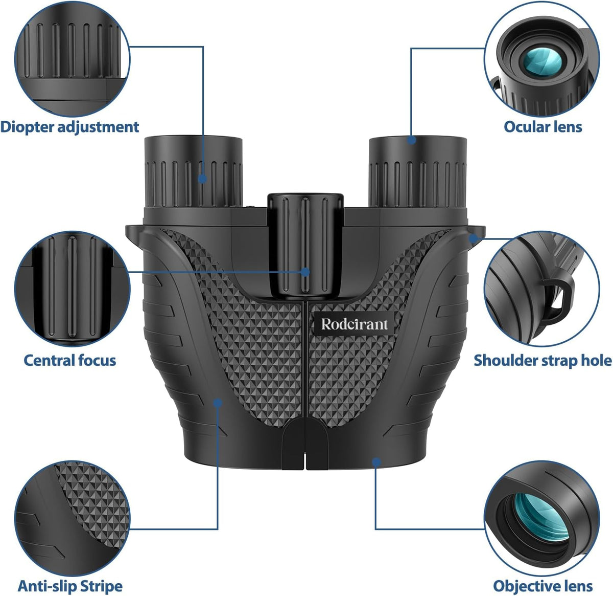 Binoculars 15x25 for Adults,Waterproof Durable & Clear Binoculars with Low Light Night Vision for Sightseeing,Concerts and Bird Watching