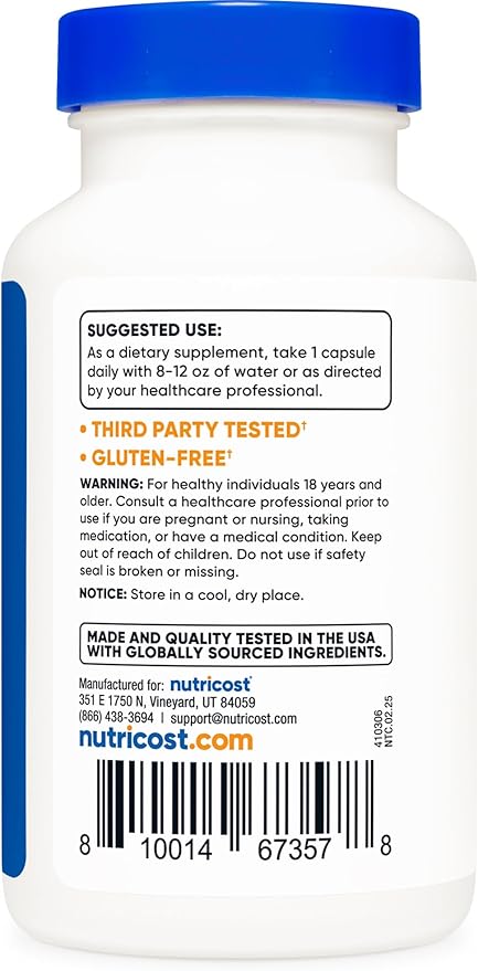 Nutricost Devils Claw 1200mg Equivalent, 120 Capsules - Veggie Caps, Non-GMO, Gluten Free, and Vegetarian Friendly