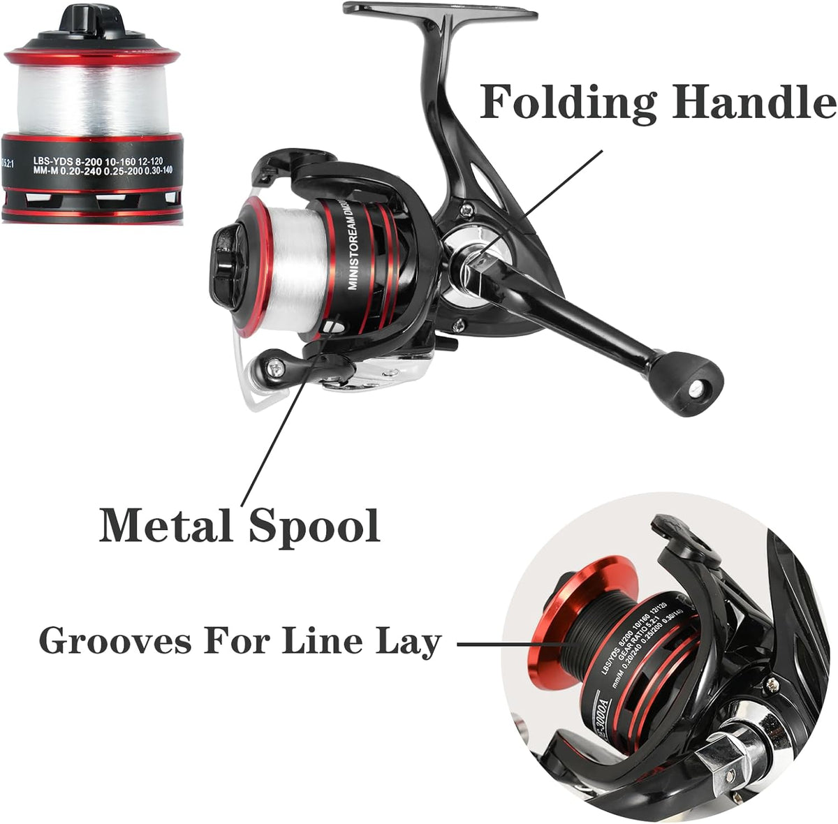 Fishing Pole Combo Set,2.1m/6.89ft 2PCS Collapsible Rods 2PCS Spinning Reels Lures Set Carrier Bag Carbon Fiber Telescopic Fishing Rods Sea Saltwater Freshwater Kit Fishing Rod Reel Combos
