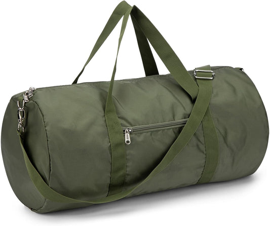 Vorspack Duffel Bag 20-24-28 Inches Foldable Gym Bag for Men Women Duffle Bag Lightweight with Inner Pocket for Travel Sports