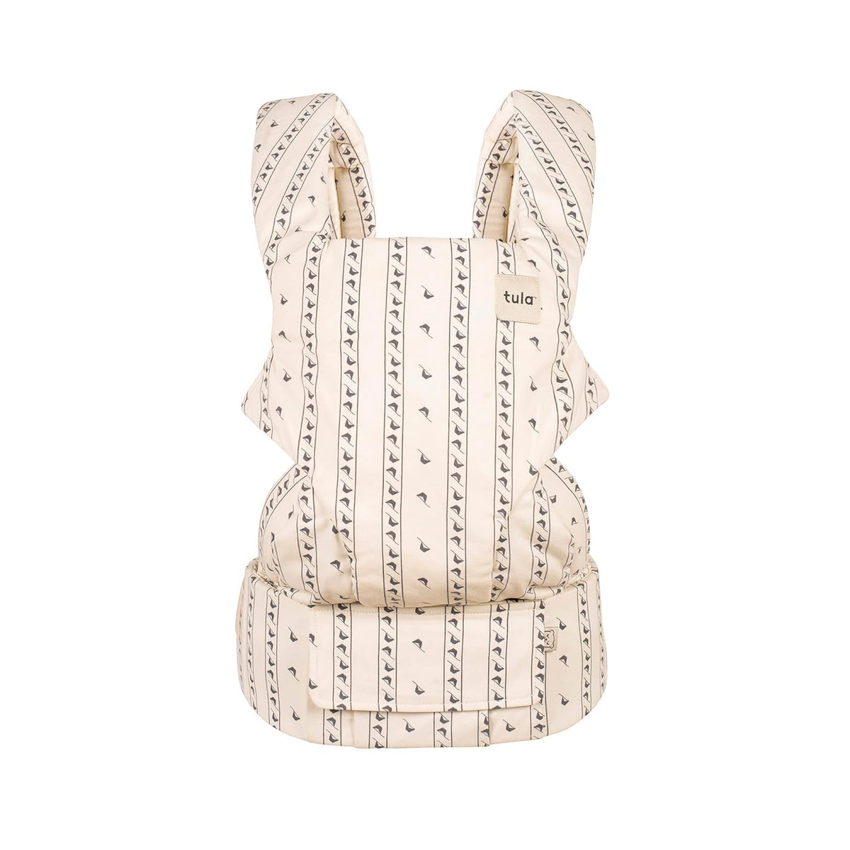 Baby Tula Explore Cotton Baby Carrier 7 – 45 lb, Adjustable Newborn to Toddler Carrier, Multiple Ergonomic Positions Front and Back, Soft and Supportive – Tula Coast, Folklore