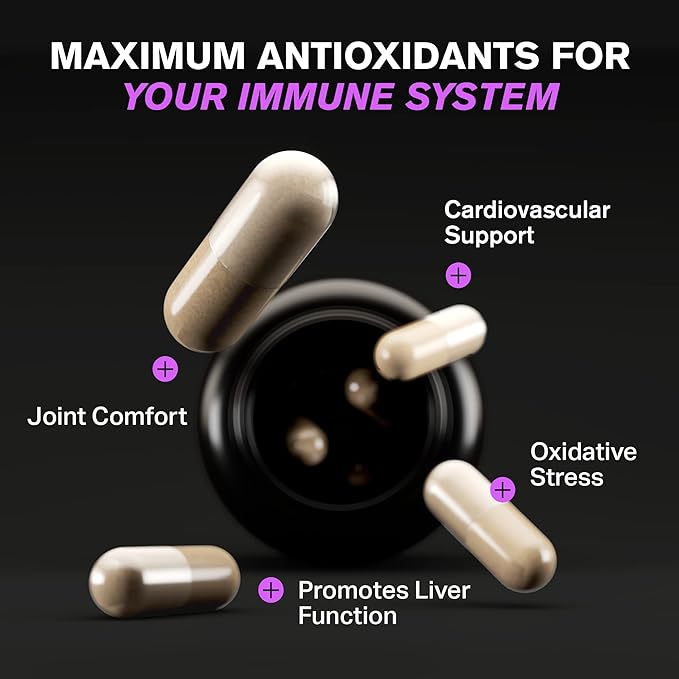 1000mg Glutathione for Immune Support - 100mg Absorption Complex - Reduced Liposomal Glutathione Supplement with Alpha Lipoic Acid - Brain Booster, Glowing Skin, Liver Support