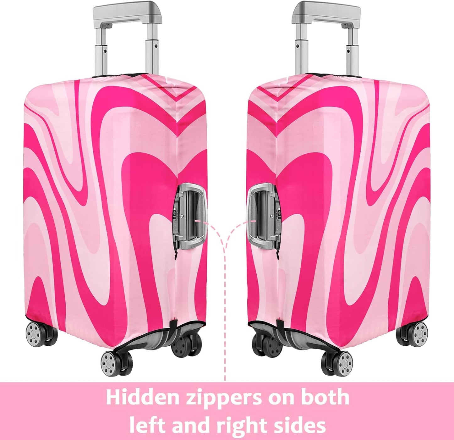 Luggage Cover for Suitcase Elastic Suitcase Cover Protector, Carry On Luggage Sleeve Anti Scratch Travel Essentials Suitcase Protector Fits 20-22