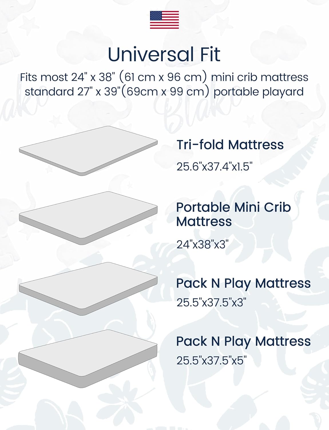 TotAha Premium Soft Space Pack n Play Sheets, Super Stretchy Jersey Knit Mini Crib Sheets Fitted, Silky Comfort Graco Pack and Play Mattress Sheets, 2 Pack
