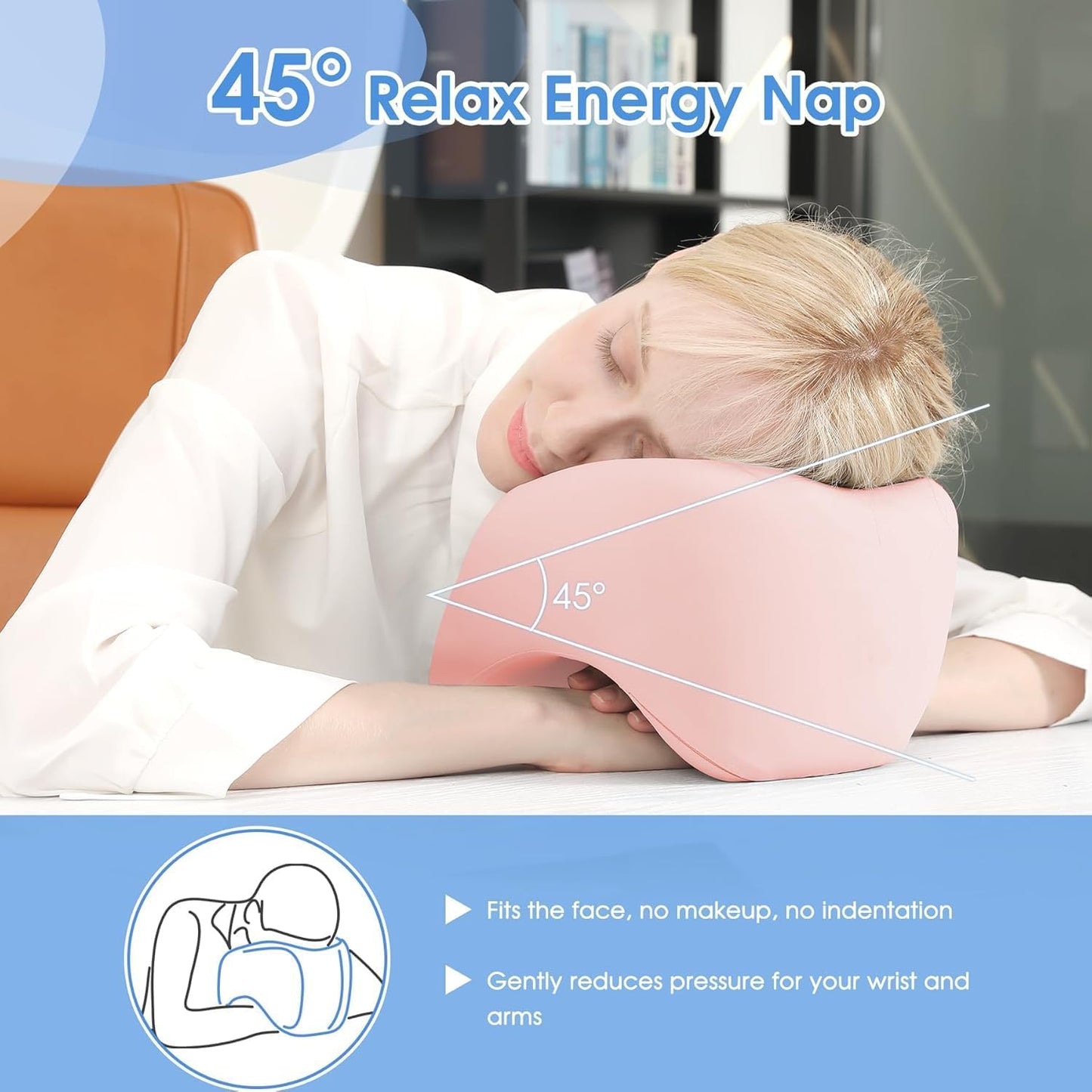 Travel Pillow,Travel Neck Pillows for Airplanes, Memory Foam Travel Pillows with 360° Head and Neck Support,Ergonomic Design Travel Essential Suitable for Plane,Car, Home,Train and Bus Trip