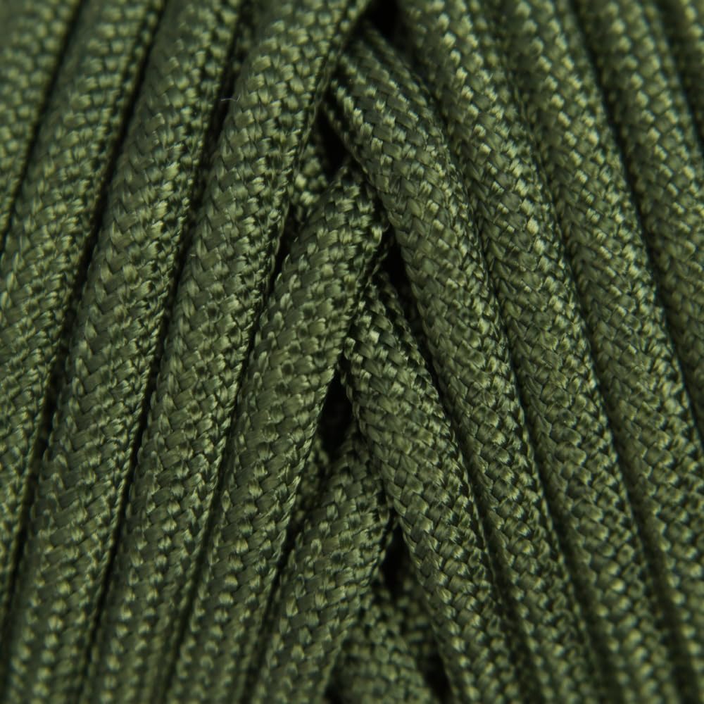 TOUGH-GRID 750 Paracord Rope Nylon Parachute Cord, Made in USA Survival Kit, Outdoor Adventures, Camping, Tactical Gear & Emergency Supplies, Military Type IV Mil-Spec