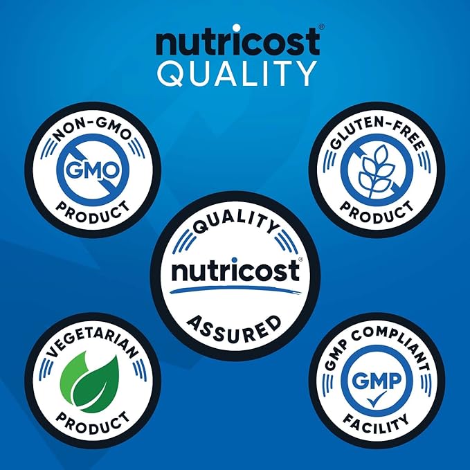 Nutricost Creatine Monohydrate Powder 500G (Blue Raspberry) (Pack of 2)