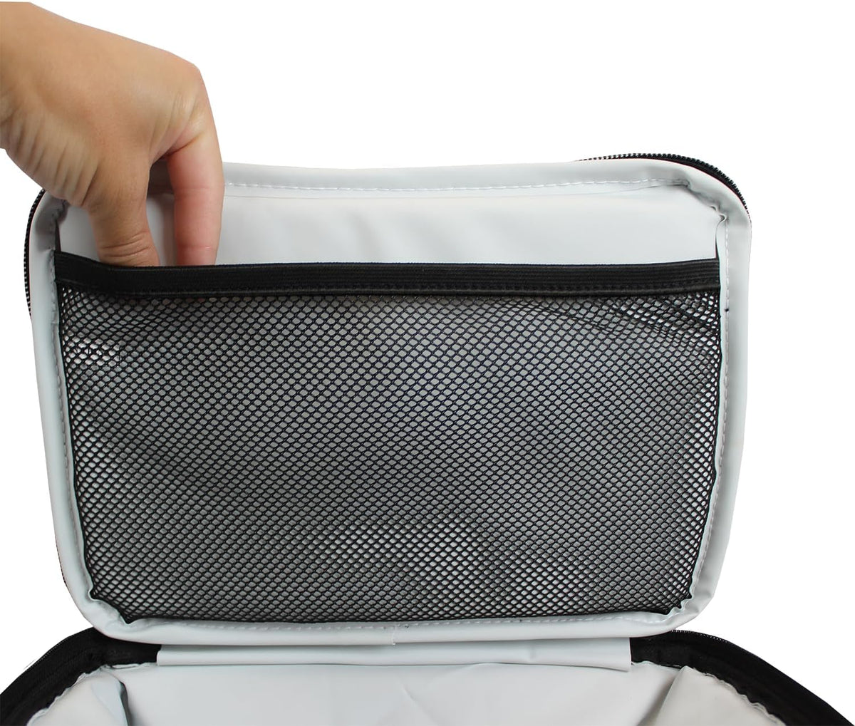AO Coolers Pack N' Go Canvas Soft Travel or Lunch Coolers with High-Density Insulation, 6-Can