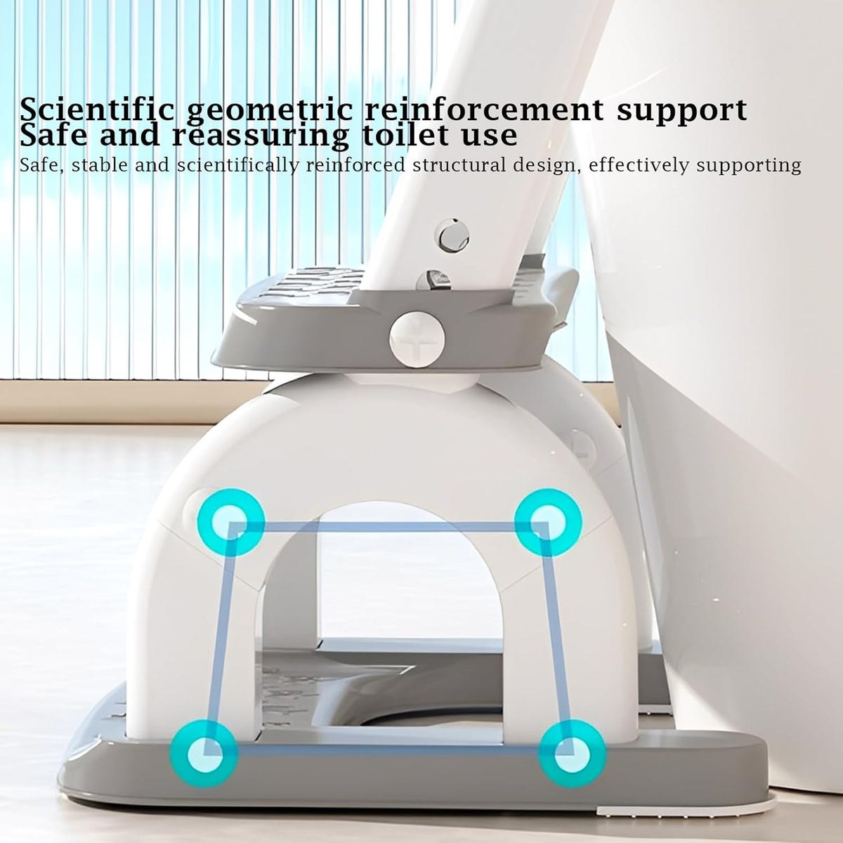 Potty Training Seat Upgraded 2-in-1 Potty Toilet for Kids Boys and Girls, Adjustable Step & Seat Height with Splash Guard Anti-Slip Pad Step Stool(White and Gray)