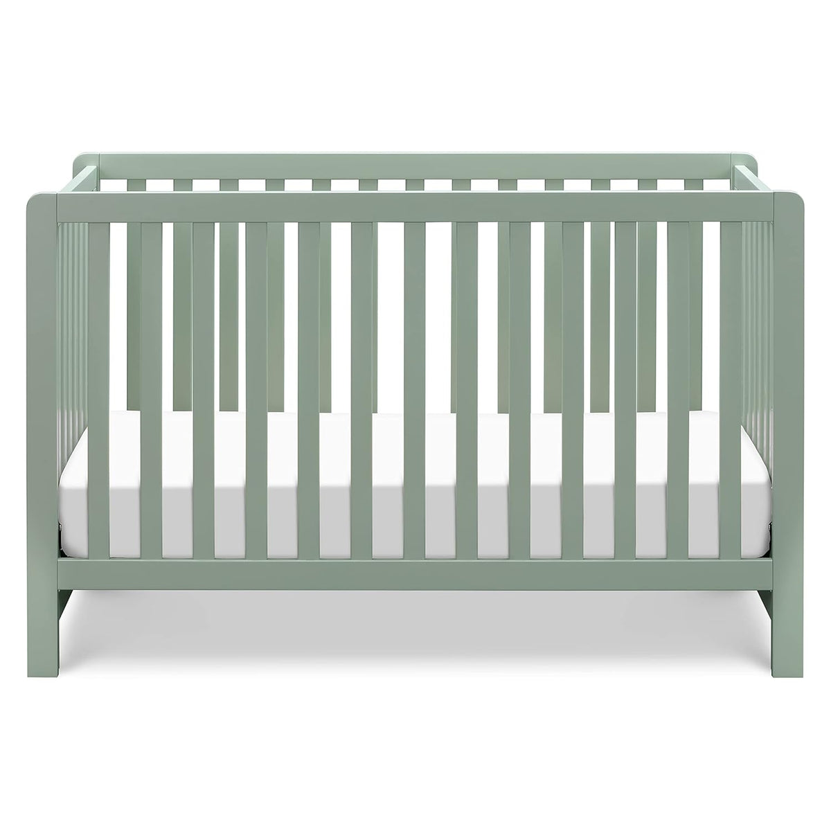 Carter's by DaVinci Colby 4-in-1 Baby Crib Convertible to Toddler Bed, Daybed, Full-Size Bed - Durable - GREENGUARD Gold Certified - 4 Adjustable Heights, Conversion Kit Sold Separately - Light Sage