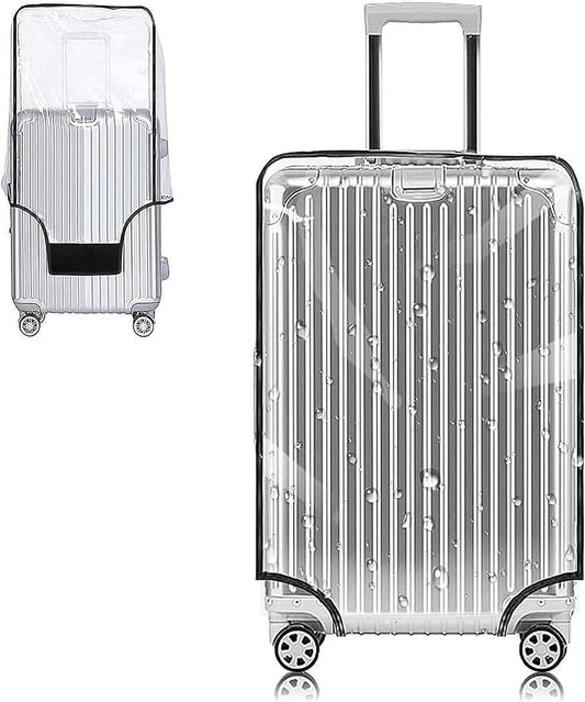 Yotako Clear PVC Suitcase Cover Protectors 28 Inch Luggage Cover for Wheeled Suitcase 28''