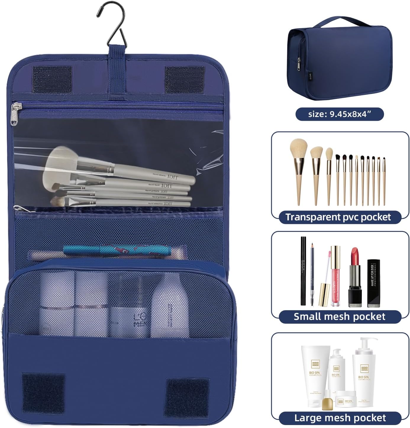 BAGAIL 6 Set/8 Set/10 Set Packing Cubes Various Sizes Packing Organizer for Travel Accessories Luggage Carry On Suitcase