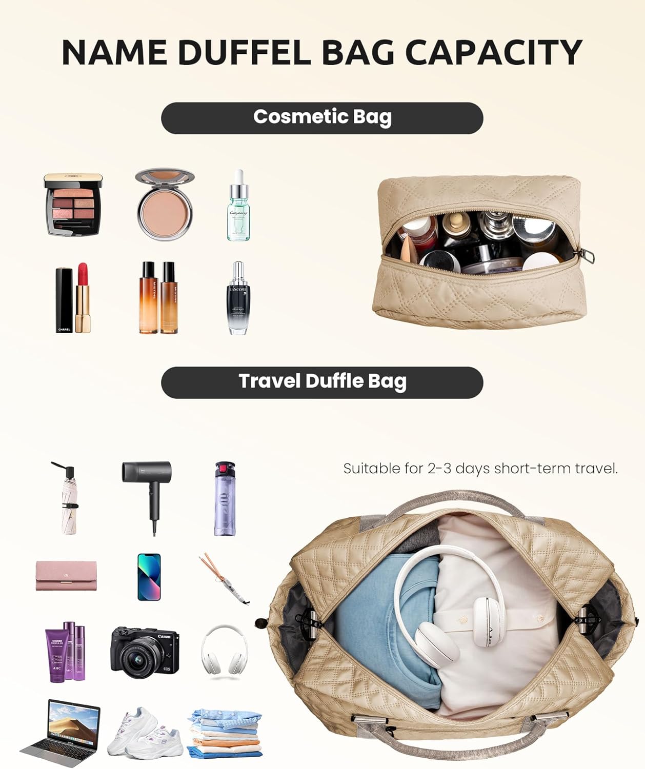 Women Group Gift Ideas, Gifts for Women-Kids Travel Bags with Shoe Compartment, Personalized Weekender Bag, Monogram Overnight Bag for Women, Letter Travel Bag with Makeup Bag (Letter Y)