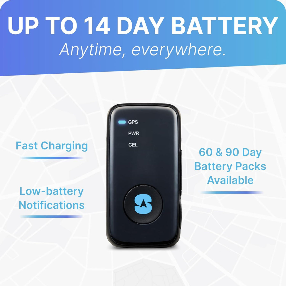 Spy Tec Atlas GPS Tracker for Vehicles & Kids | Up to 14-Day Battery Life | Geofencing, Portable Real Time Mini GPS Car Tracker w/Lifetime Support | Subscription Required
