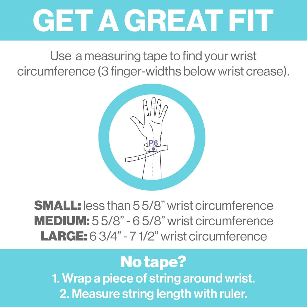 Acupressure Relief Band - Classics Pack (Small) - Motion Sickness Bands and Nausea Relief for Pregnant Women | Travel, Pregnancy, Cruise