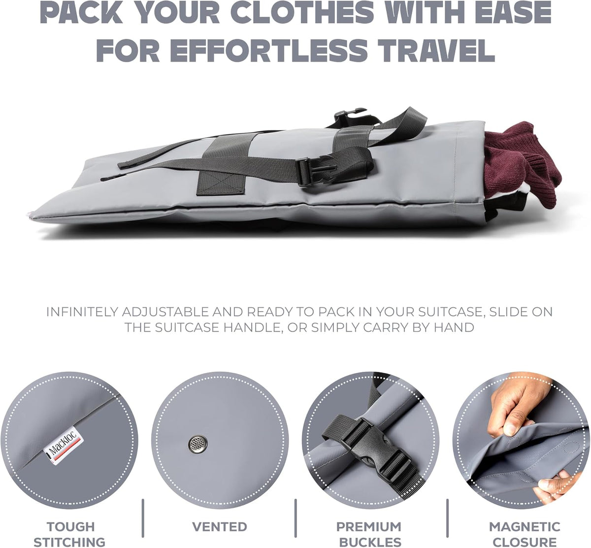 Versatile Water-resistant Shoe & Gym Bag – Travel-Ready, Washable TPU Storage with Vent, Fits up to Men’s 13