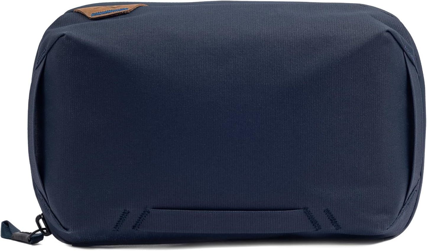 Peak Design Tech Pouch, Midnight, Electronics Organizer for Travel or Everyday Carry, Origami-Style Storage, Cable Pass-Through, Weatherproof Recycled Nylon, Gear Carry Bag for Men and Women