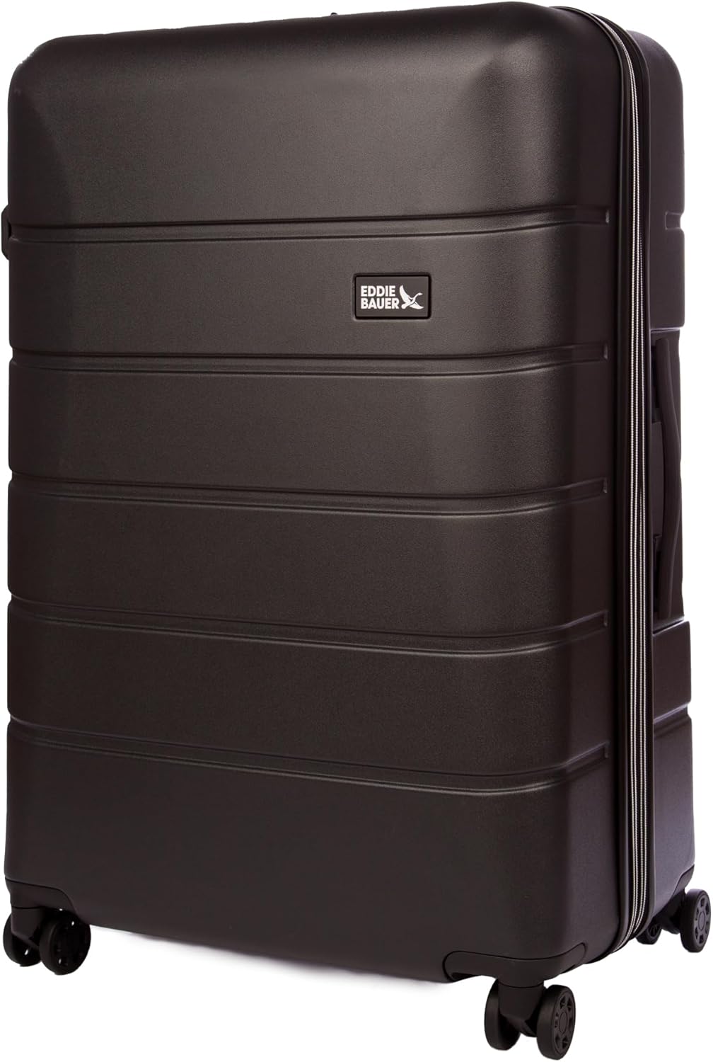 Eddie Bauer Glacier Carry-On 22" and Checked 30" Luggage | Hardside | Spinner Wheels | Expandable | Lightweight | Travel Essentials - Carbon Grey