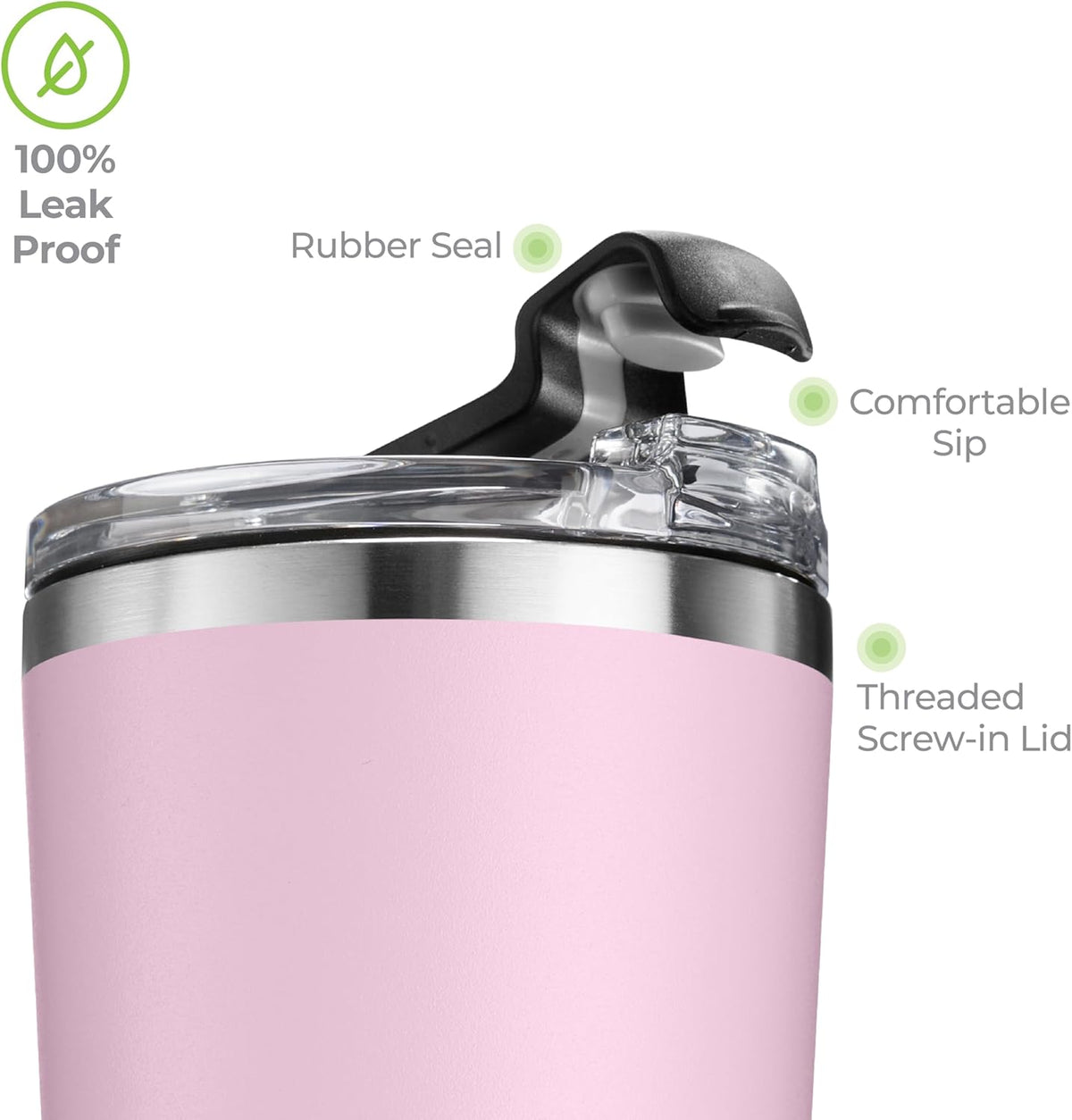 SIPX™ Triple-Insulated Tumblers - 22oz. Premium Modern Tumbler With Lid, insulated Cup Keeps Hot For 6 Hours, Stainless Steel Tumbler Made Of Sustainable Material, Coffee Travel Mug For Home & Office