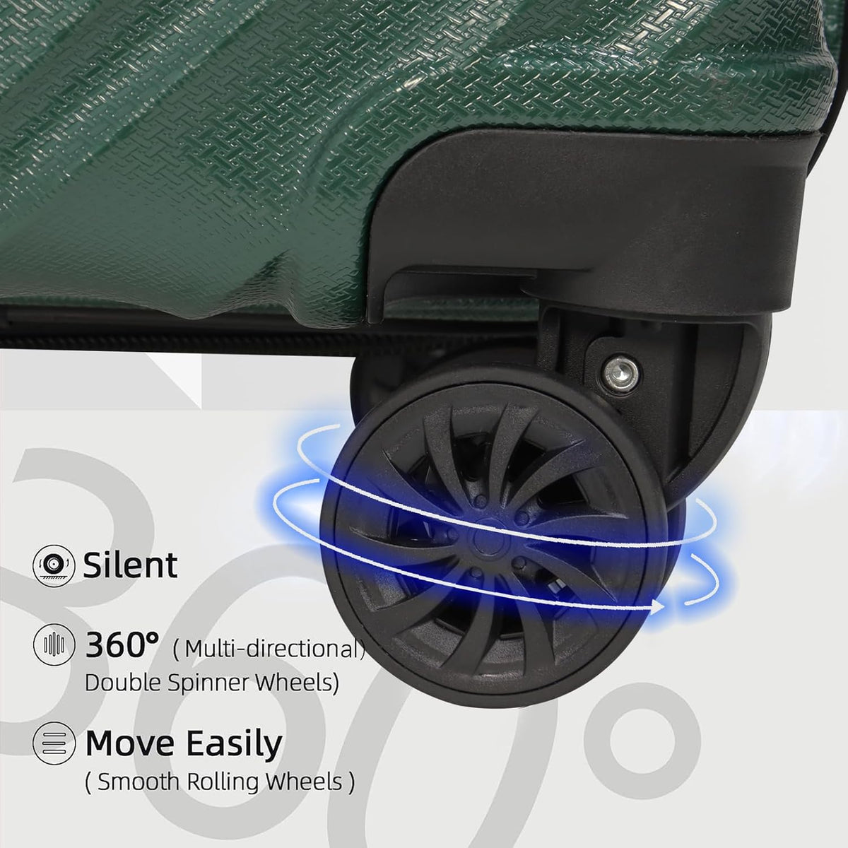 Luggage Sets Suitcases with Wheels Suitcase set Hardshell Luggage sets Clearance Luggage sets with TSA Lock 20/24/28 Inch Luggage Lightweight Suitcases with Wheels (Jasper)