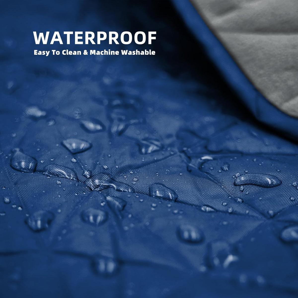 Outdoor Waterproof Blanket, Foldable Fleece Stadium Blanket for Outdoor Sports Event, Camping, Concerts, Car, Pet, Picnics - Windproof, Wearable, Machine Washable 80" x 58"