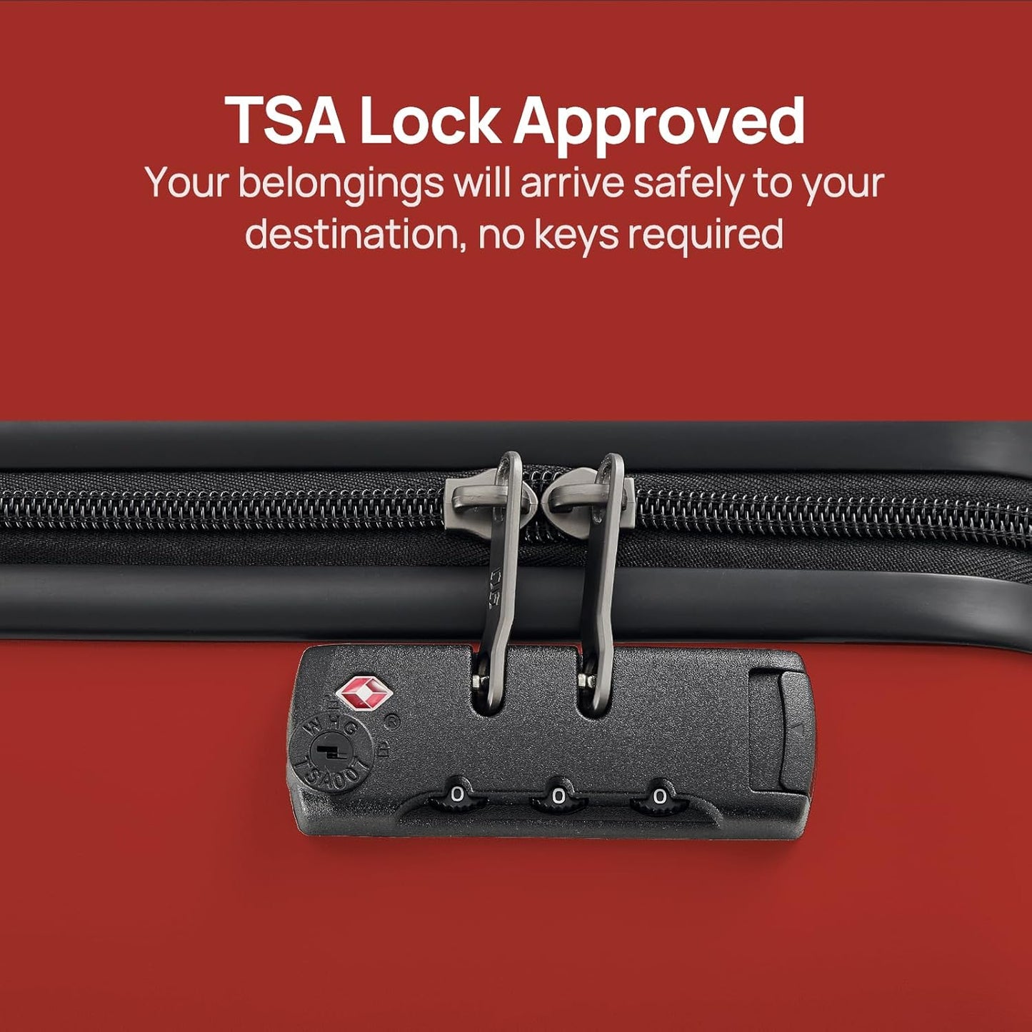 Carry on Luggage 22 X 14 X 9 Airline Approved, 20 Inch Luggage for 3-5 Days Travel, Double Spinner Wheels, 100% Hardshell PC, TSA Lock (06-Raspberry (Basic), Checked 28-Inch)
