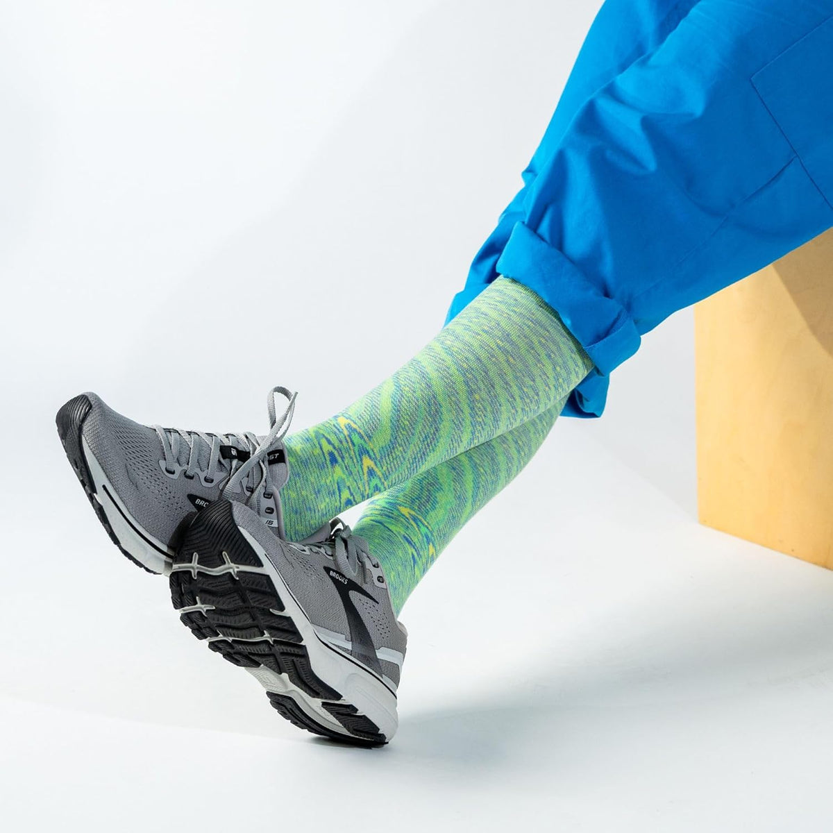 Medical Grade Compression Socks for Men & Women 15-20 mmHg by OrthoSleeve (Nebula, Small)