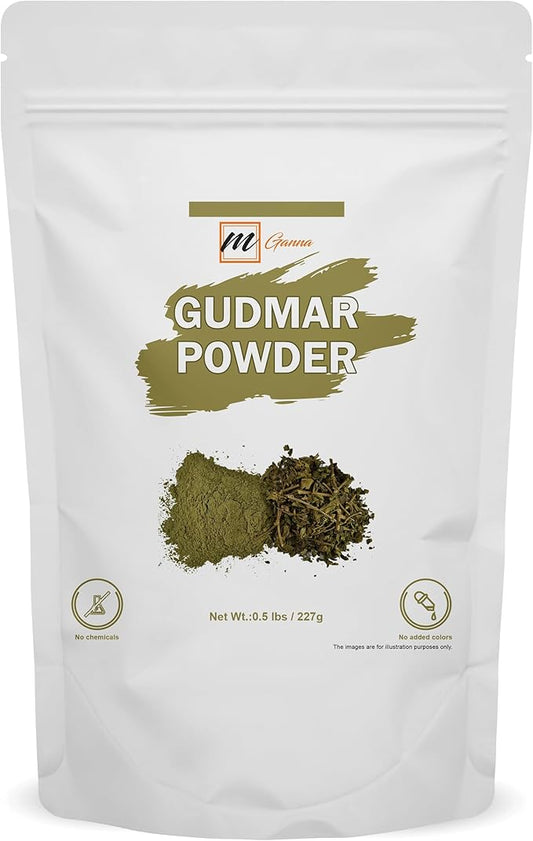 100% Natural Pure Gudmar (Gymnema Sylvestre) Powder for Health and Skin Care 227 GMS / 0.5 LBS