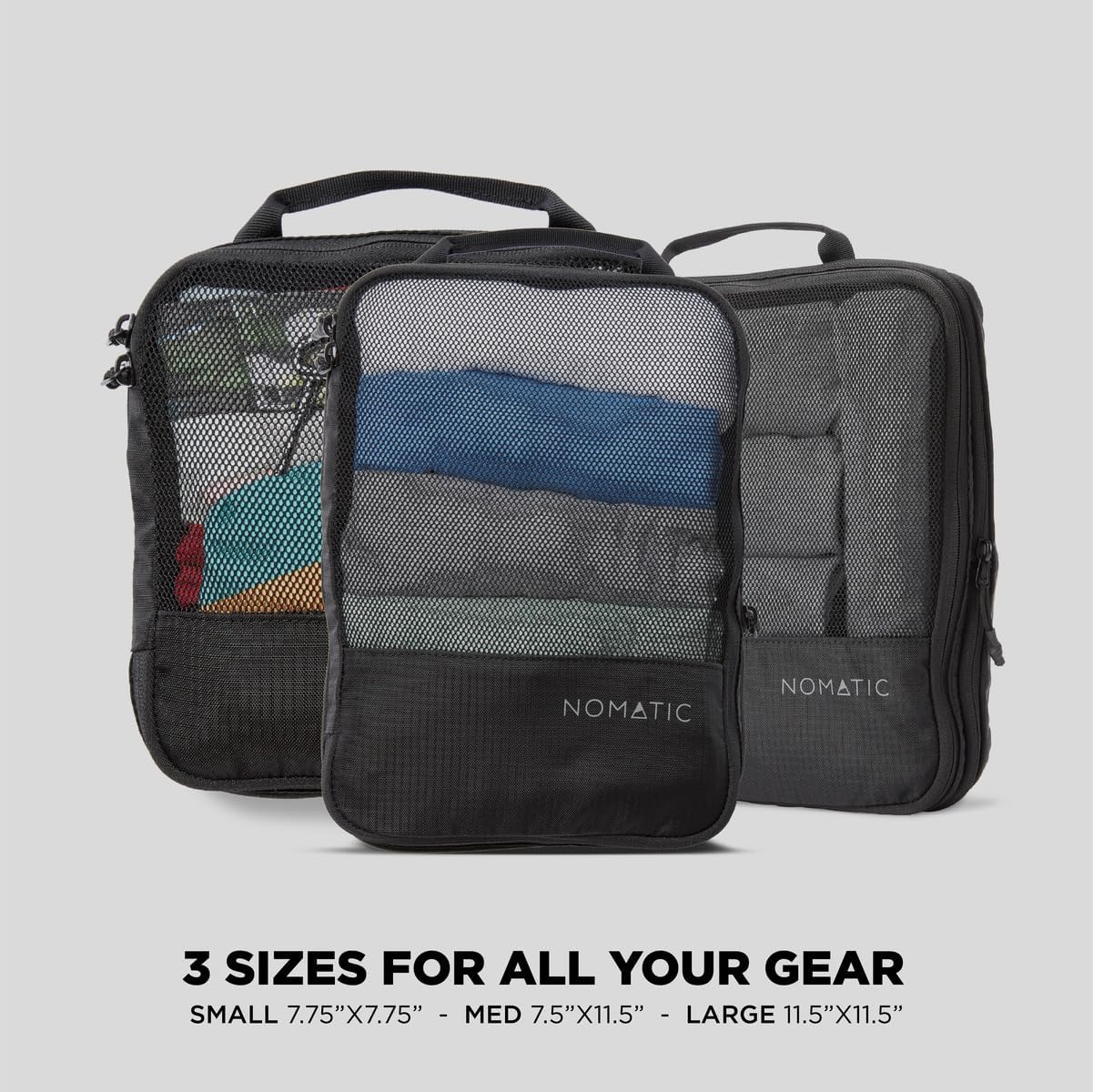 Packing Cubes with Compression - Found & Lost by NOMATIC