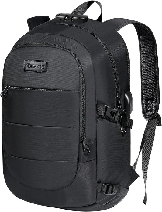 Tzowla 40 Liter Anti Theft with USB Charging Port Laptop Backpack