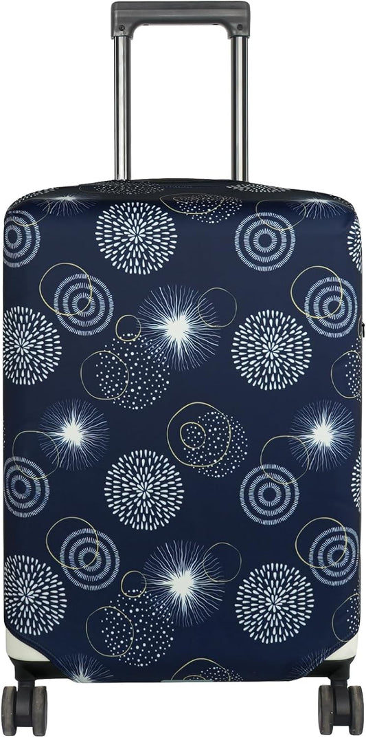 HYPER VENTURE Washable Luggage Cover - Fashion Suitcase Protector Fits 18-22 Inch Luggage (Sparkler, S)