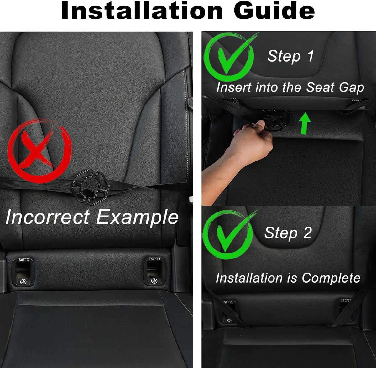 Car Seat Organizers,Multi-functional Back Seat Protectors, Storage Pouches, and Tray Holders (for Cars, Kids, Seat Back and Rear Seats) (Woven Black, 1 Pcs)
