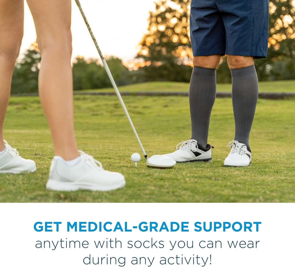 Medical Grade Compression Socks for Men & Women 15-20 mmHg by OrthoSleeve (Nebula, Small)