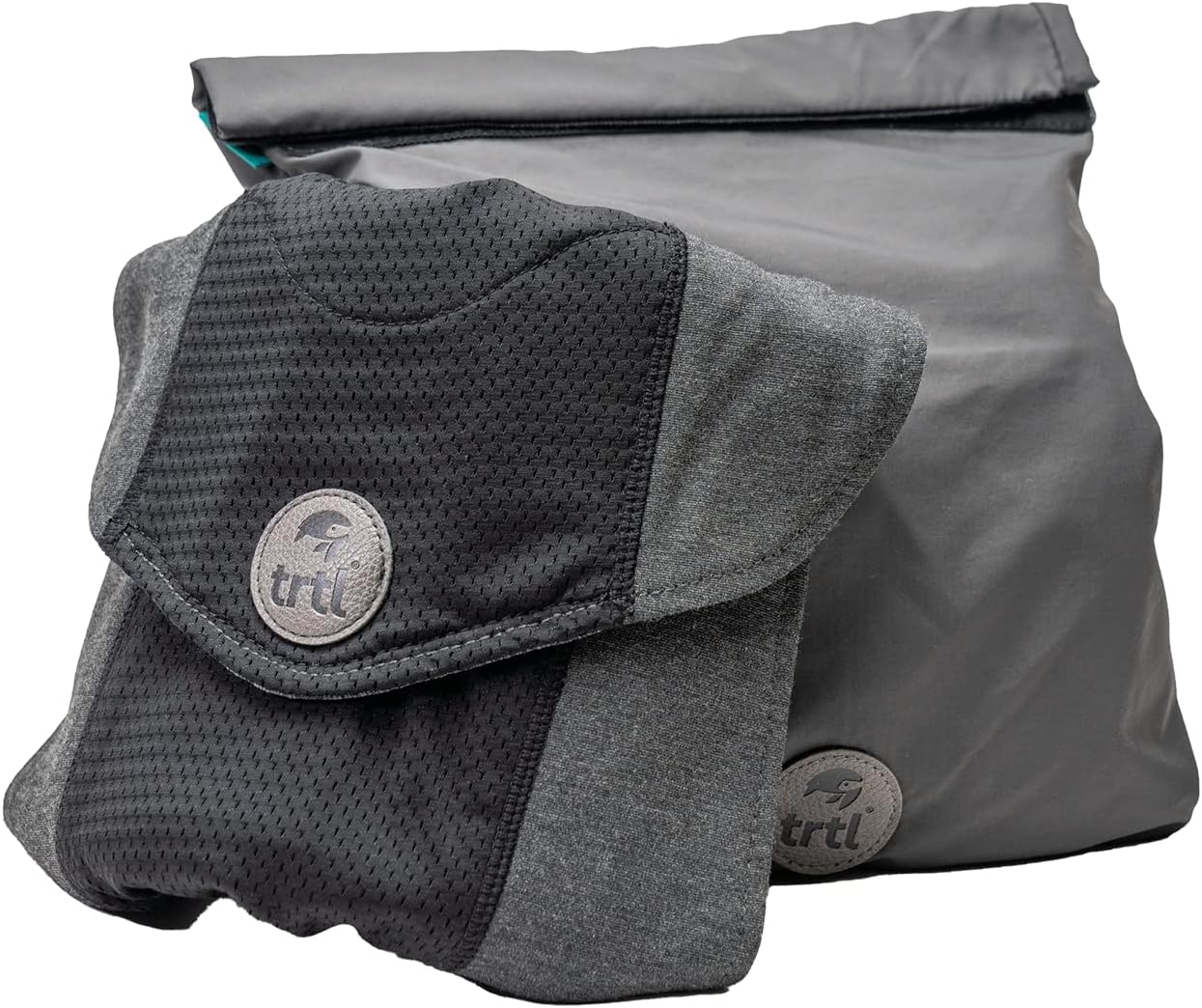 trtl Travel Pillow Cool for Neck Support- Cooling Neck Pillow with Cushioning Foam for Stability and Comfort, Breathable Fabric, Lightweight and Easy to Carry