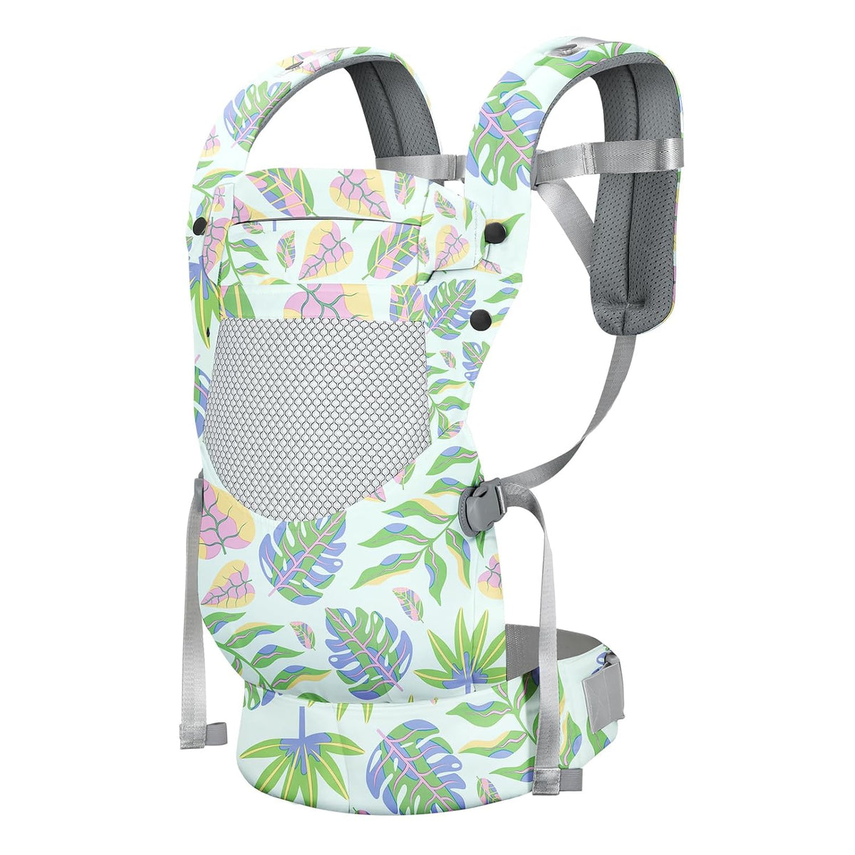 Newborn Baby Front Carrier Backpack, Toddler Baby Body Carrier, 7-66 Lbs Ergonomic Design, Lumbar Support, Lightweight