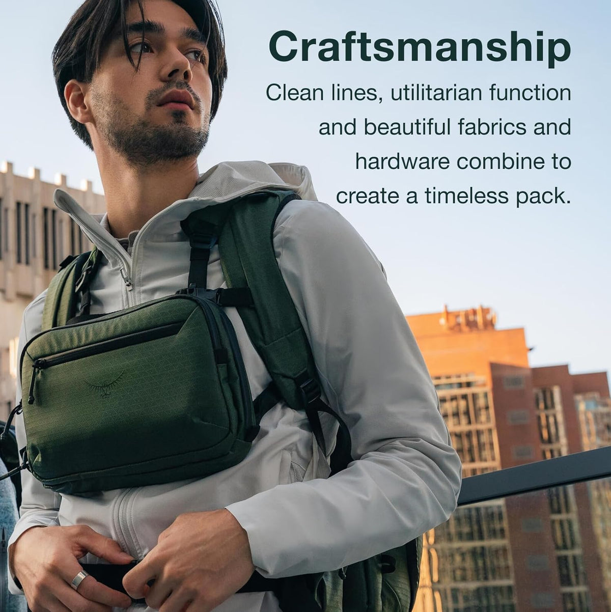 Osprey Archeon Commuter Chest Rig Bag, Scenic Valley