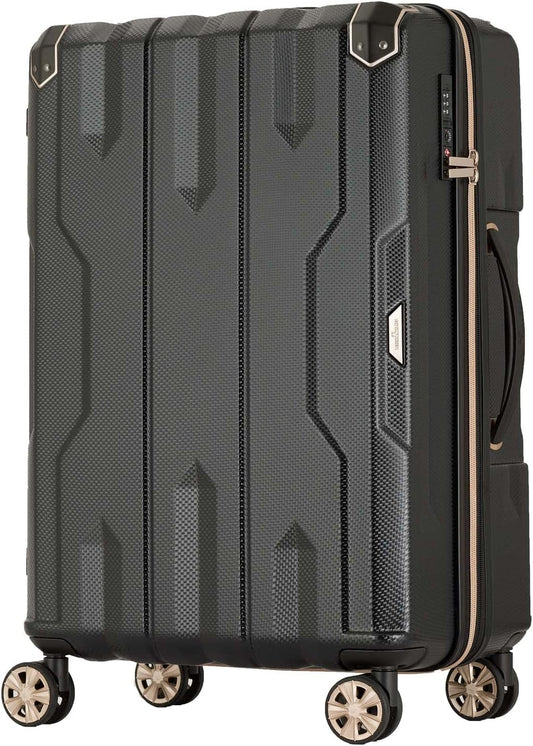 LEGEND WALKER SPATHA Hardside Expandable Luggage, 27-inch, Black, 5109-60-BK