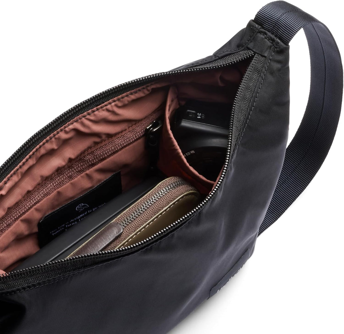 Bellroy Laneway Crescent Bag (everyday 2.5 liter mini crossbody bag with plenty of pockets and adjustable strap)' - Ink