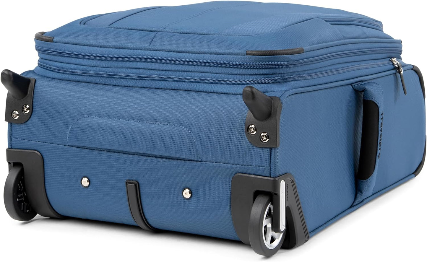 Travelpro Maxlite 5 Softside Expandable Upright 2 Wheel Carry on Luggage, Lightweight Suitcase, Men and Women, Ensign Blue, Carry On 20-Inch