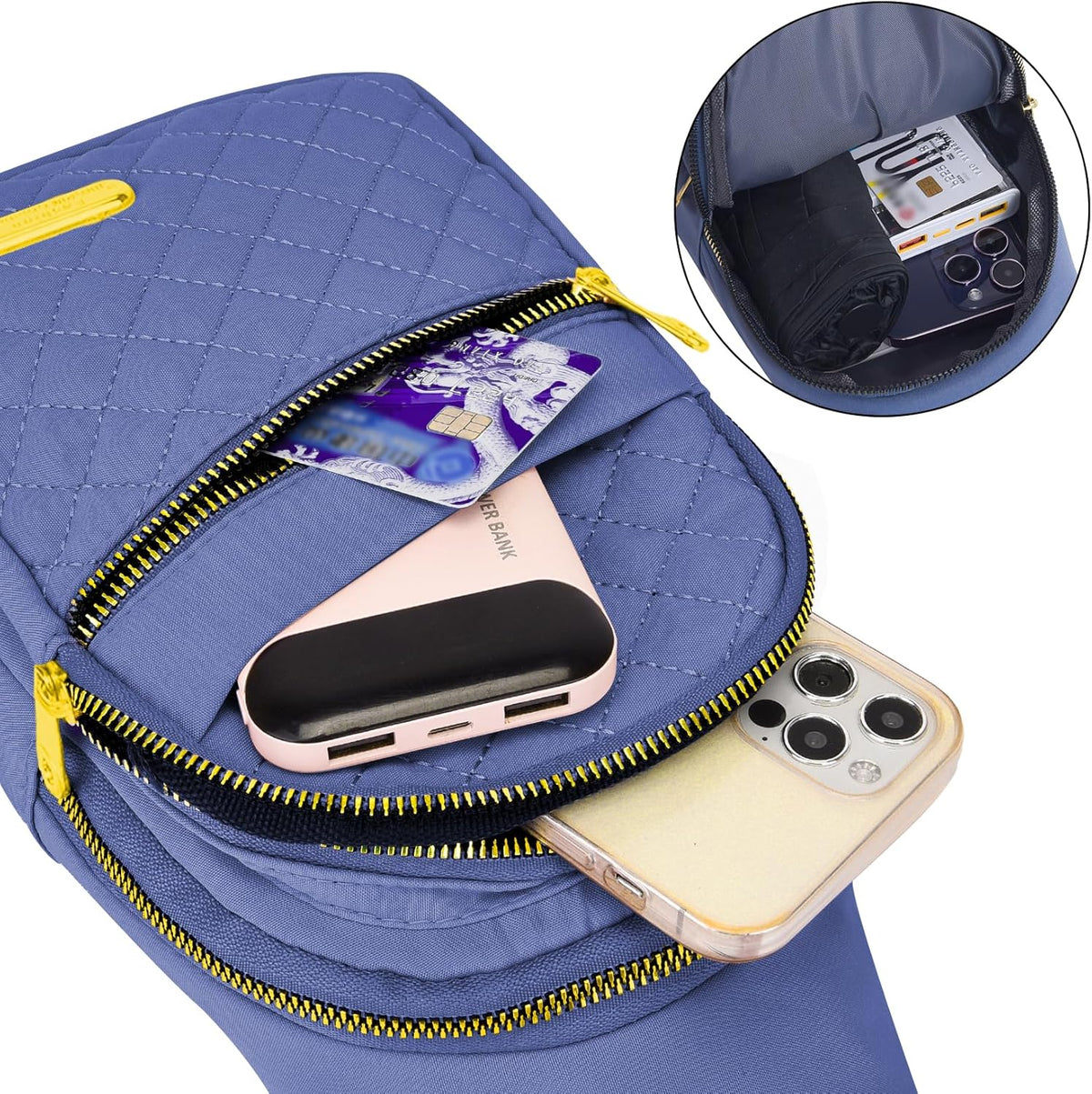 Small Sling Bag For Women Men Casual Crossbody Sling Backpack