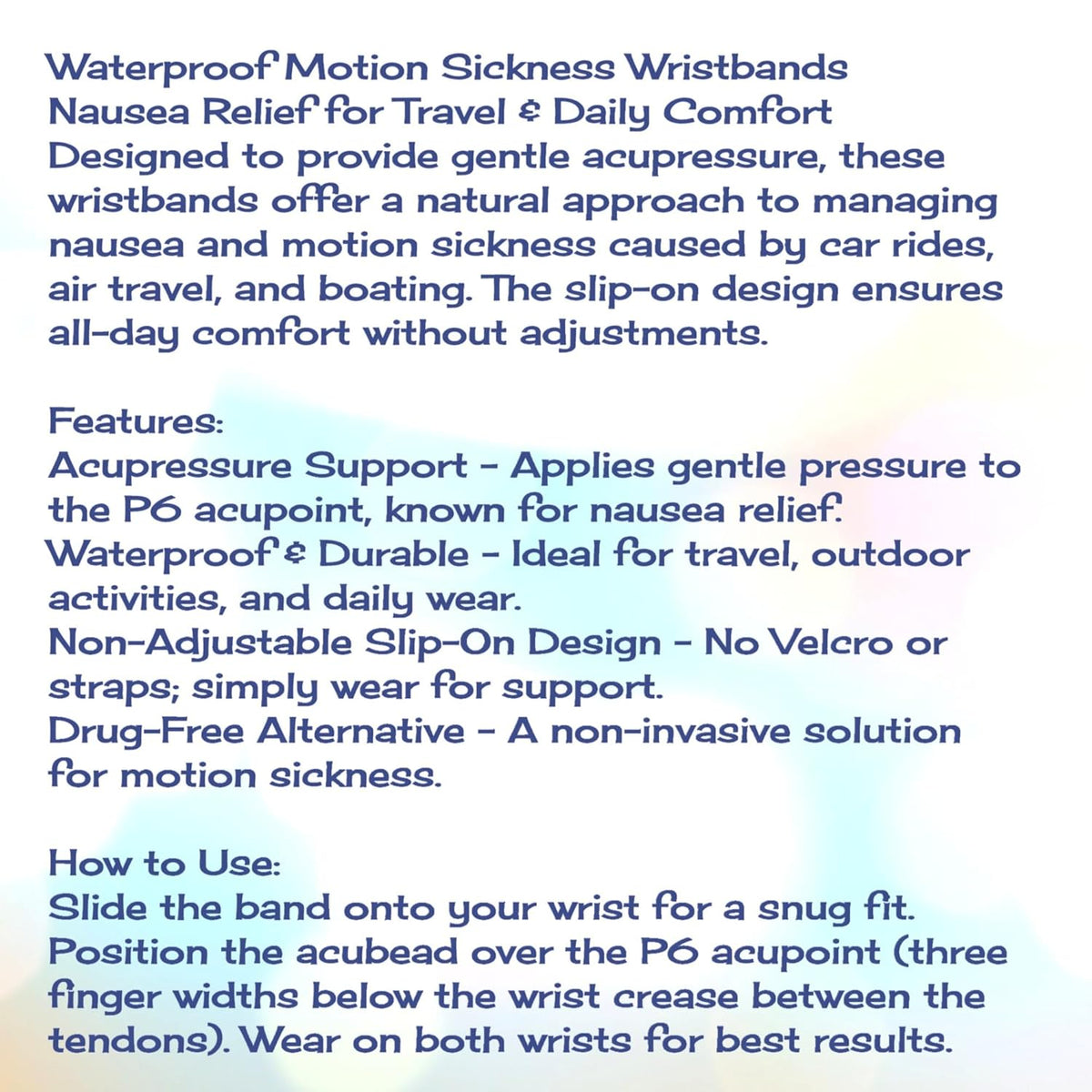 Motion Sickness Relief Acupressure Wristbands for Kids and Adults – Waterproof, Slip-On, Nausea Relief, Motion Sickness, Travel (2 Pack) (Sage Green, X-Small 5)