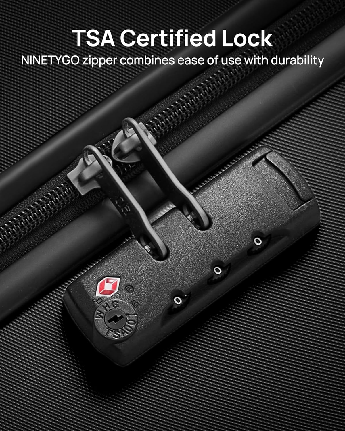 Carry On Suitcase, 20 Inch Carry-On Luggage with Double Spinner Wheels, Dry Wet Separate Design, PC Hard Case Suitcase, Lightweight Travel Luggage, TSA Approved (Black, Danube)