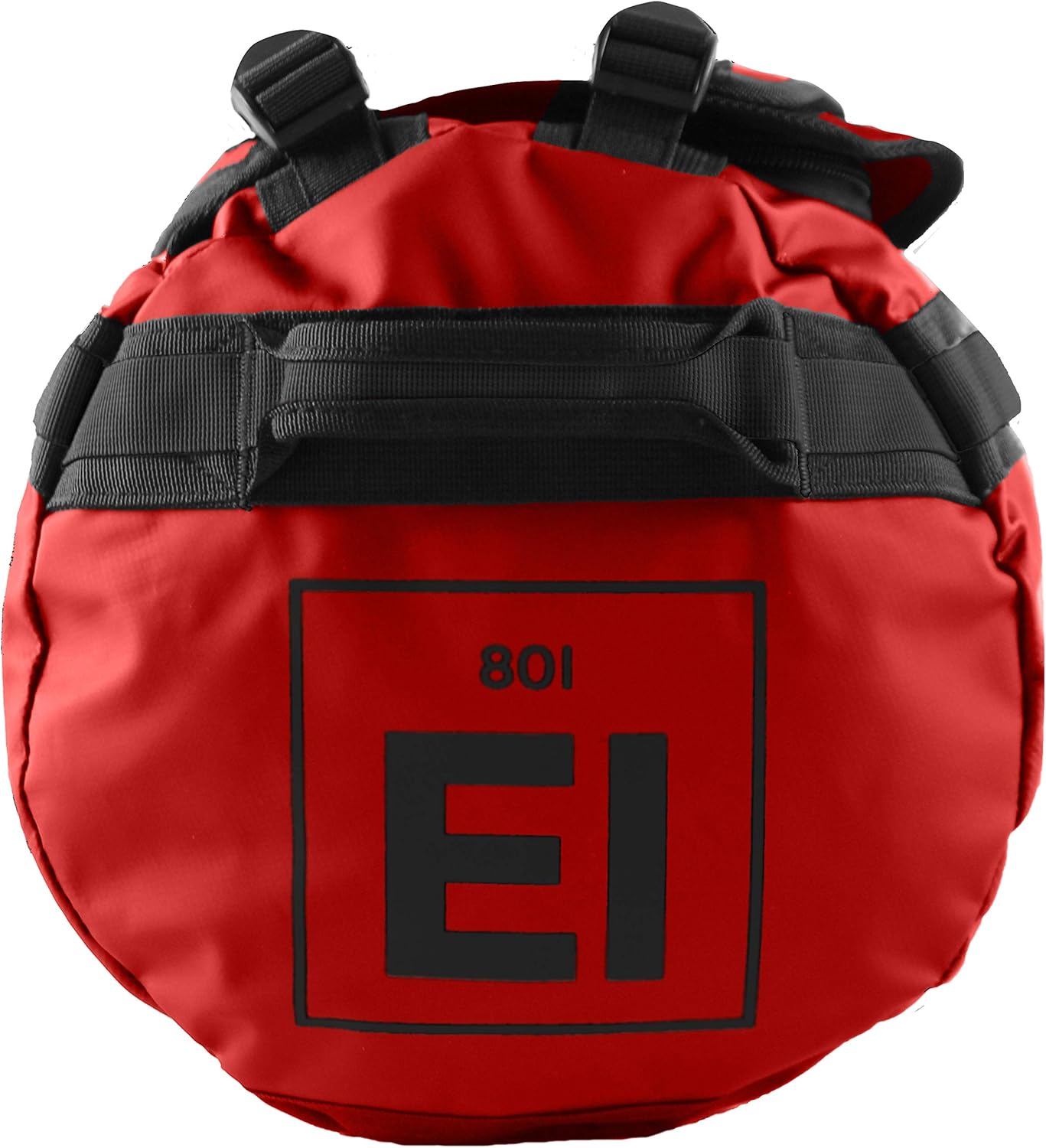Element Equipment Trailhead Duffel Bag Shoulder Straps Waterproof Red Medium