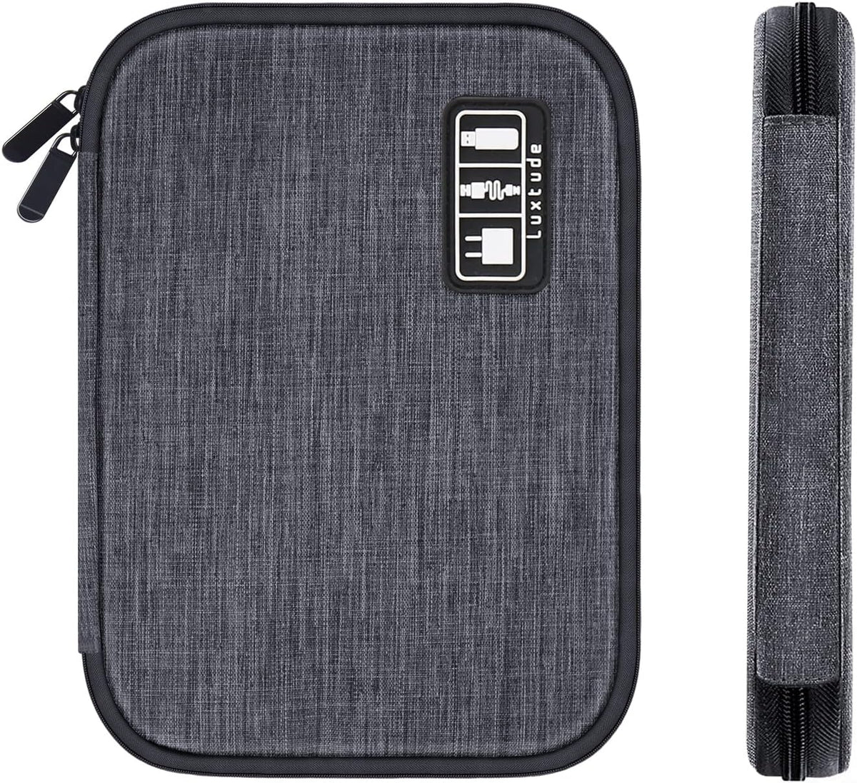 Luxtude Cord Organizer Bag, Travel Cable Organizer Bag, Electronic Organizer Travel Case for Chargers and Cords, Tech Bag & Charger Case, Flying Essentials for Electronics Items/USB,etc